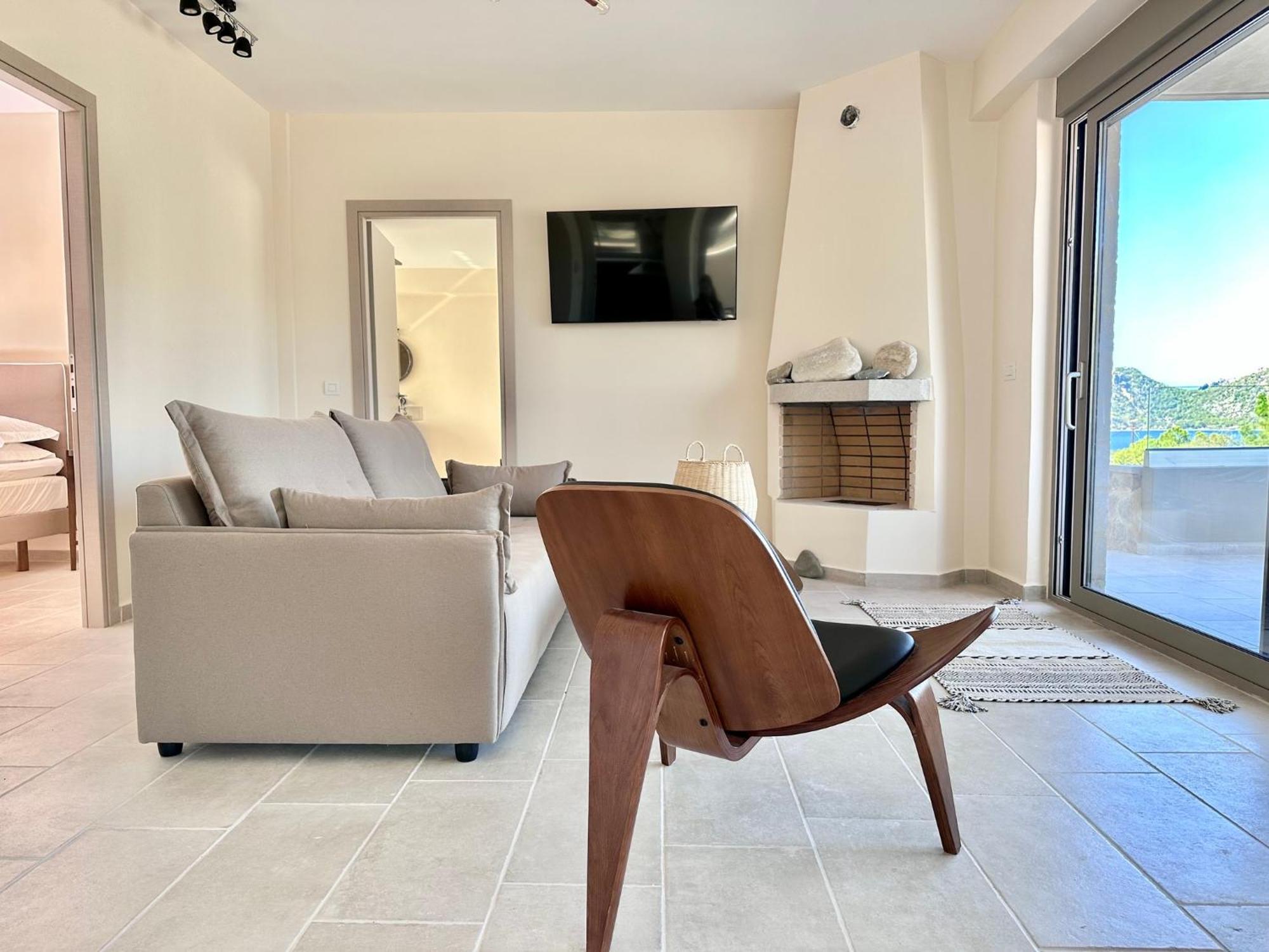 Topos Luxury Stay Heraion Loutráki Eksteriør billede